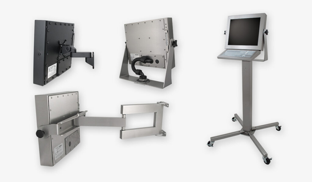Mounting Options for Universal Mount Monitors